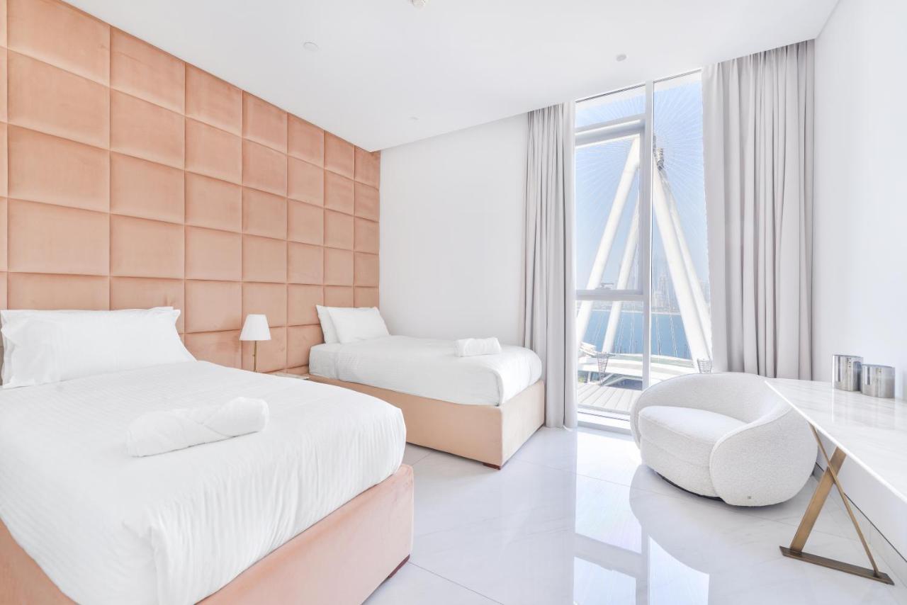 Spectacular 3 Bedroom Condo With Maids Room Facing The Dubai Eye Bagian luar foto
