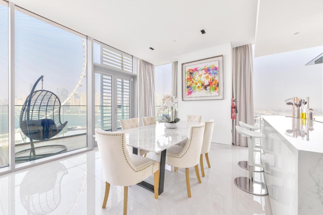 Spectacular 3 Bedroom Condo With Maids Room Facing The Dubai Eye Bagian luar foto