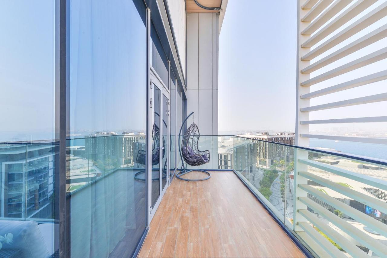 Spectacular 3 Bedroom Condo With Maids Room Facing The Dubai Eye Bagian luar foto