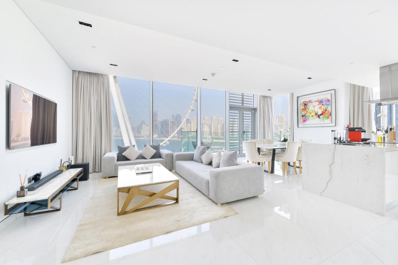 Spectacular 3 Bedroom Condo With Maids Room Facing The Dubai Eye Bagian luar foto