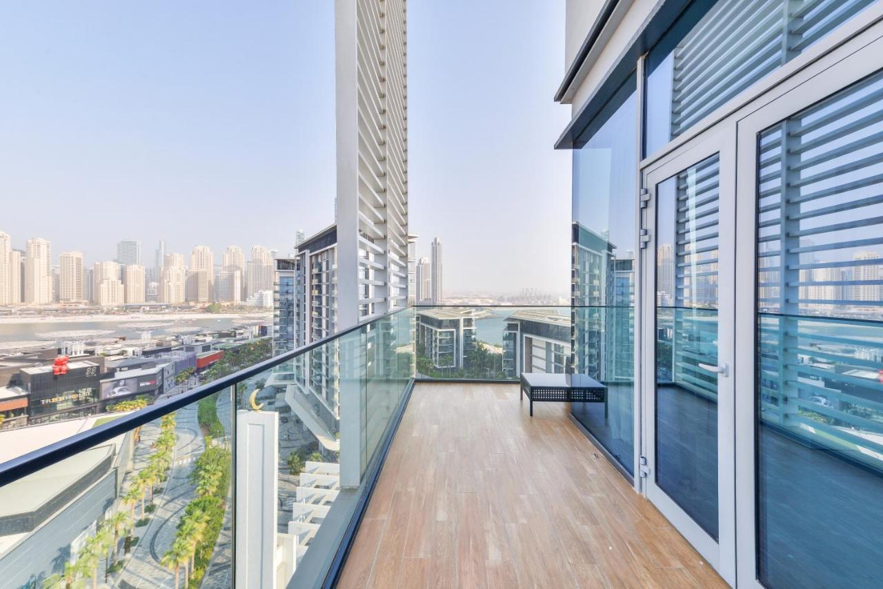 Spectacular 3 Bedroom Condo With Maids Room Facing The Dubai Eye Bagian luar foto